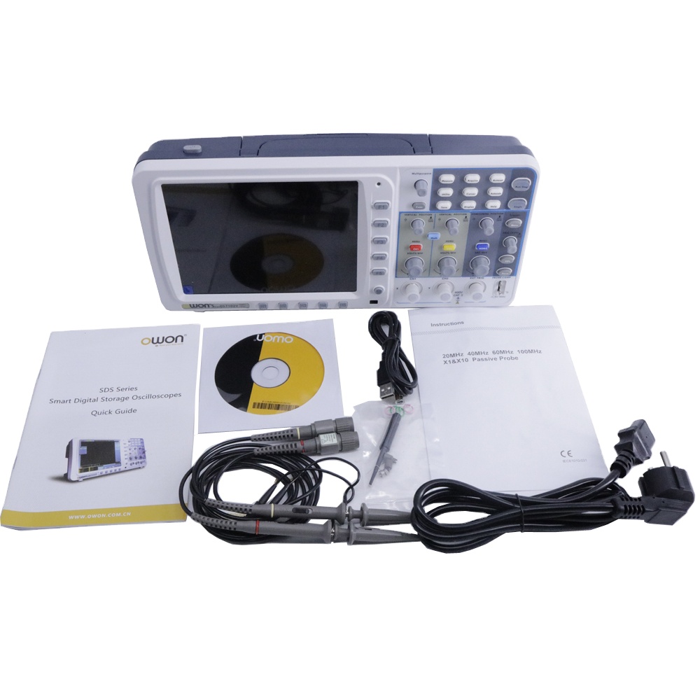 Osciloscópio Digital OWON SDS7 - Digital Storage Oscilloscope 100Mhz avaliação e preço